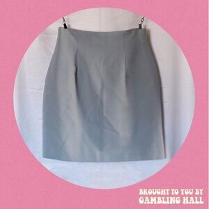 Vintage powder blue skirt